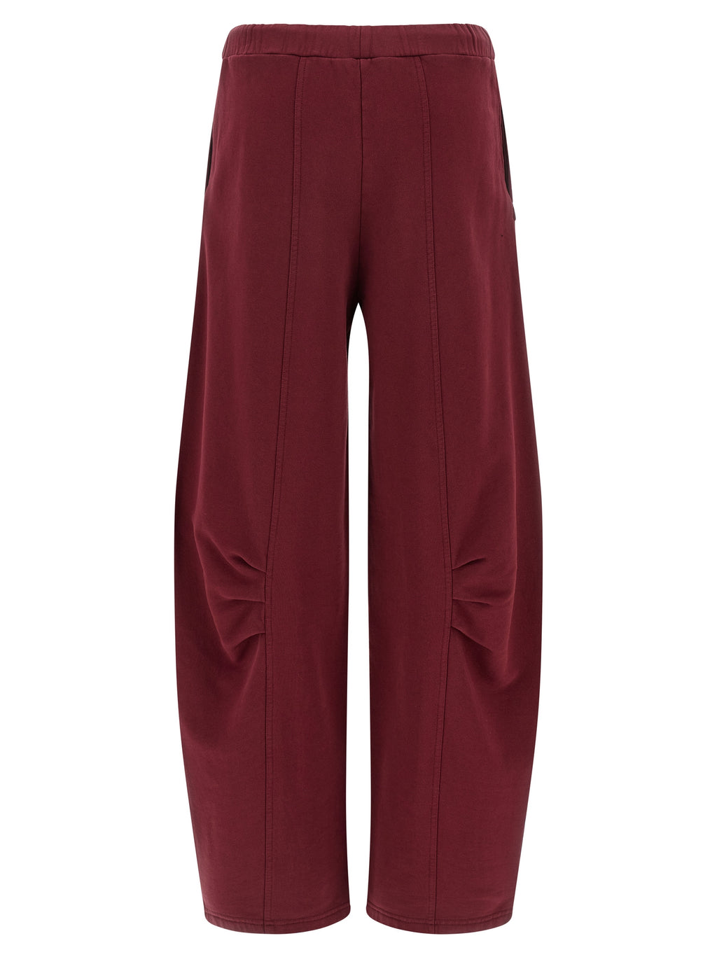 Bordeaux Cotton Joggers (Workout Pants)