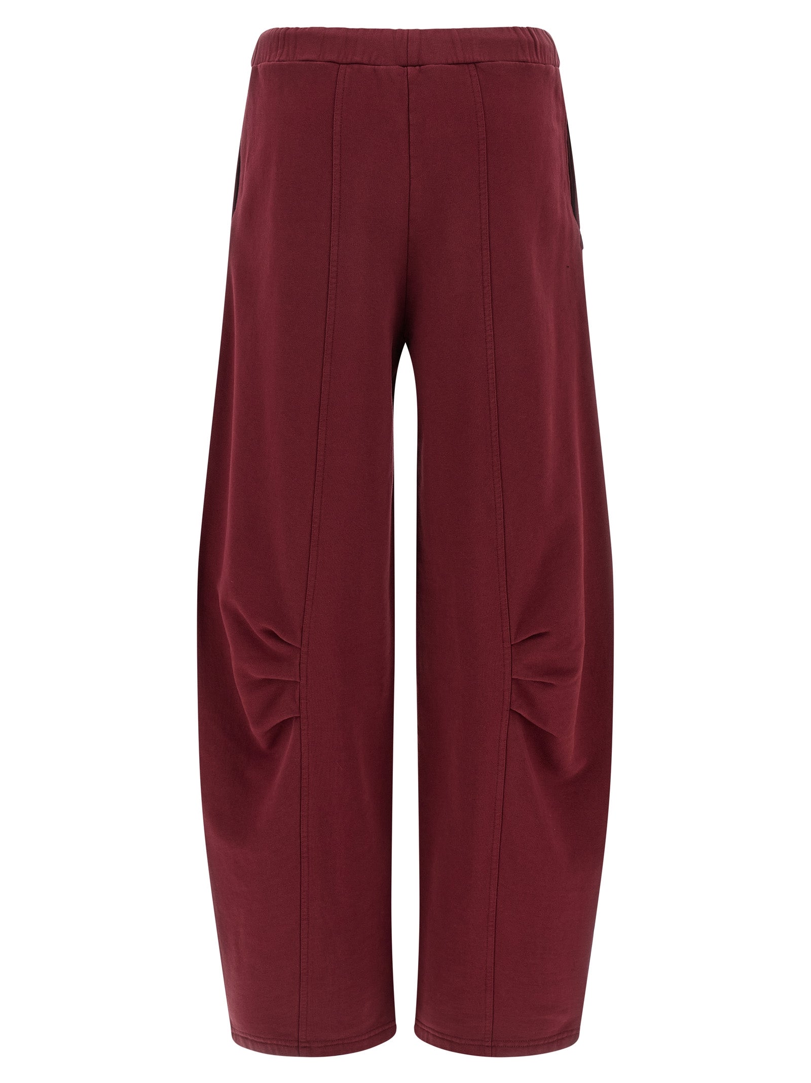 Bordeaux Cotton Joggers (Workout Pants)