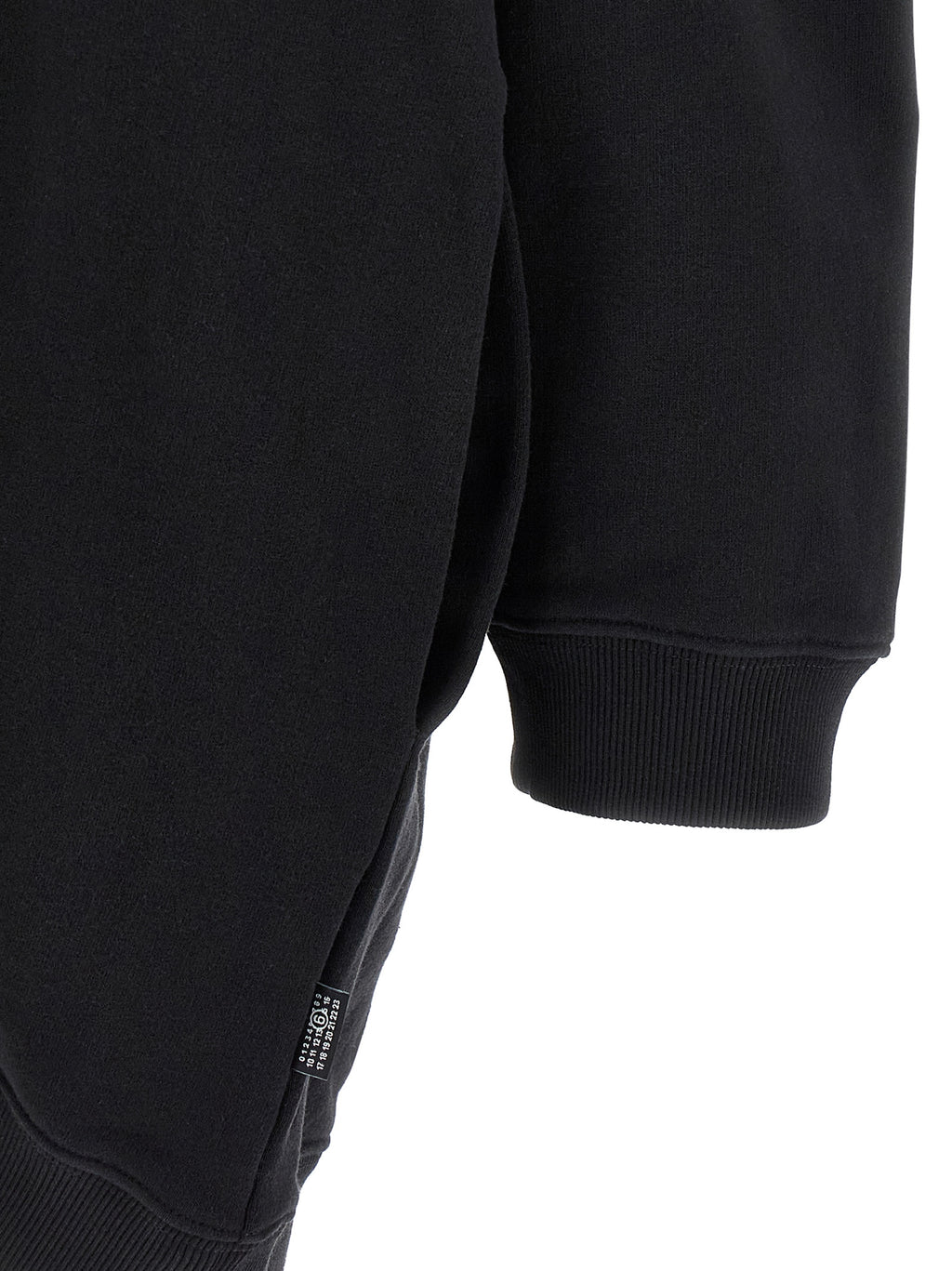 Black Cotton Short Dress