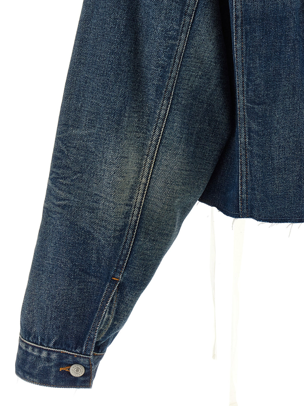 Blue Cotton Denim Jacket