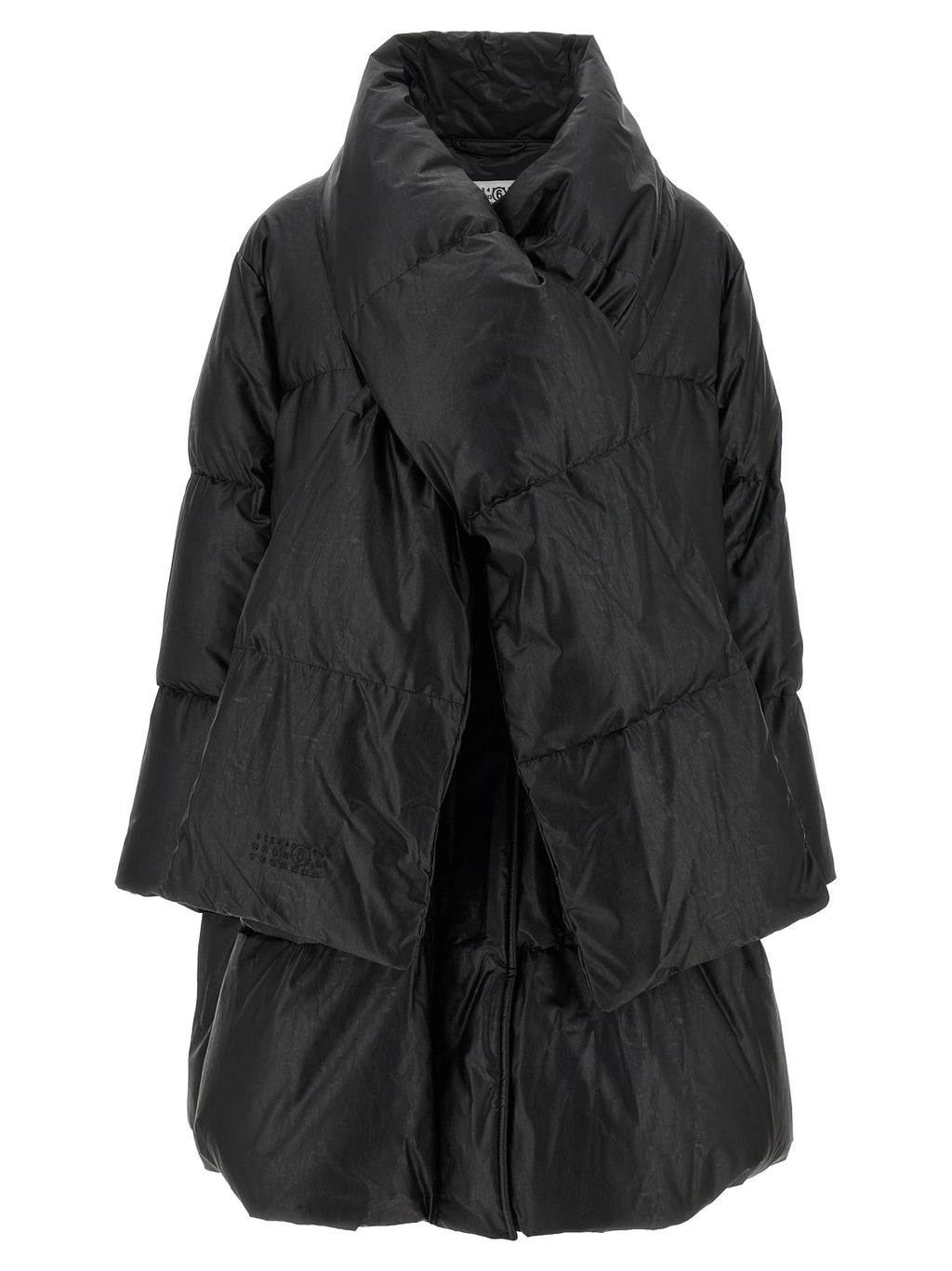 Black Viscose Coat
