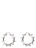 Silver Brass Earrings