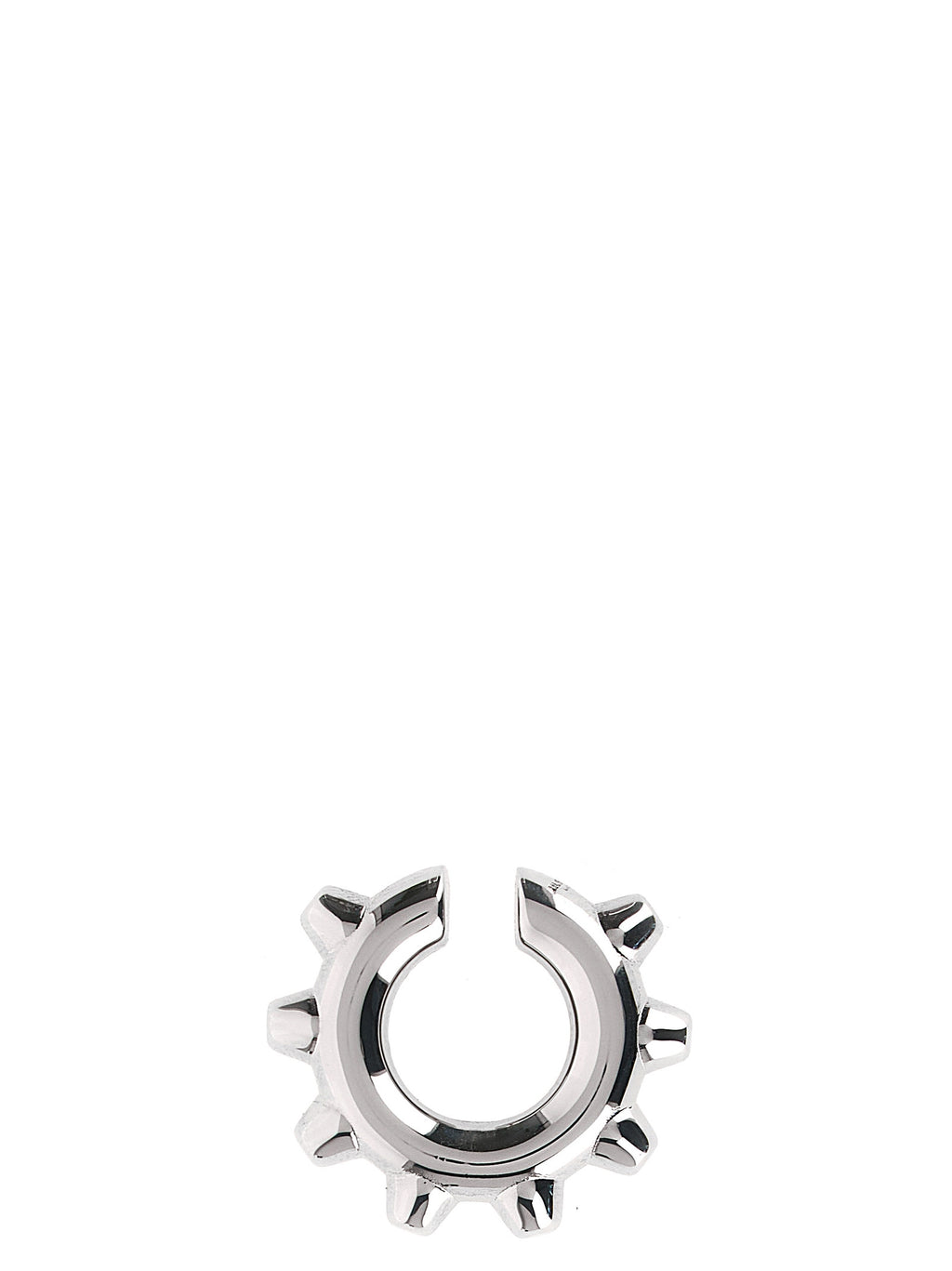 Silver Brass Earrings