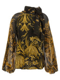 Multicolor Viscose Blouse