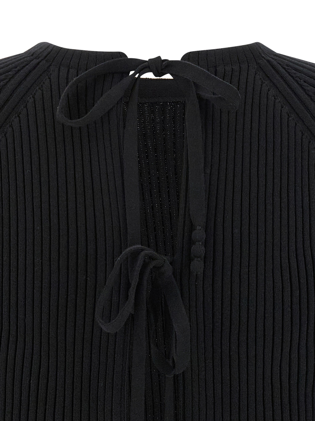 Black Cotton Cardigan