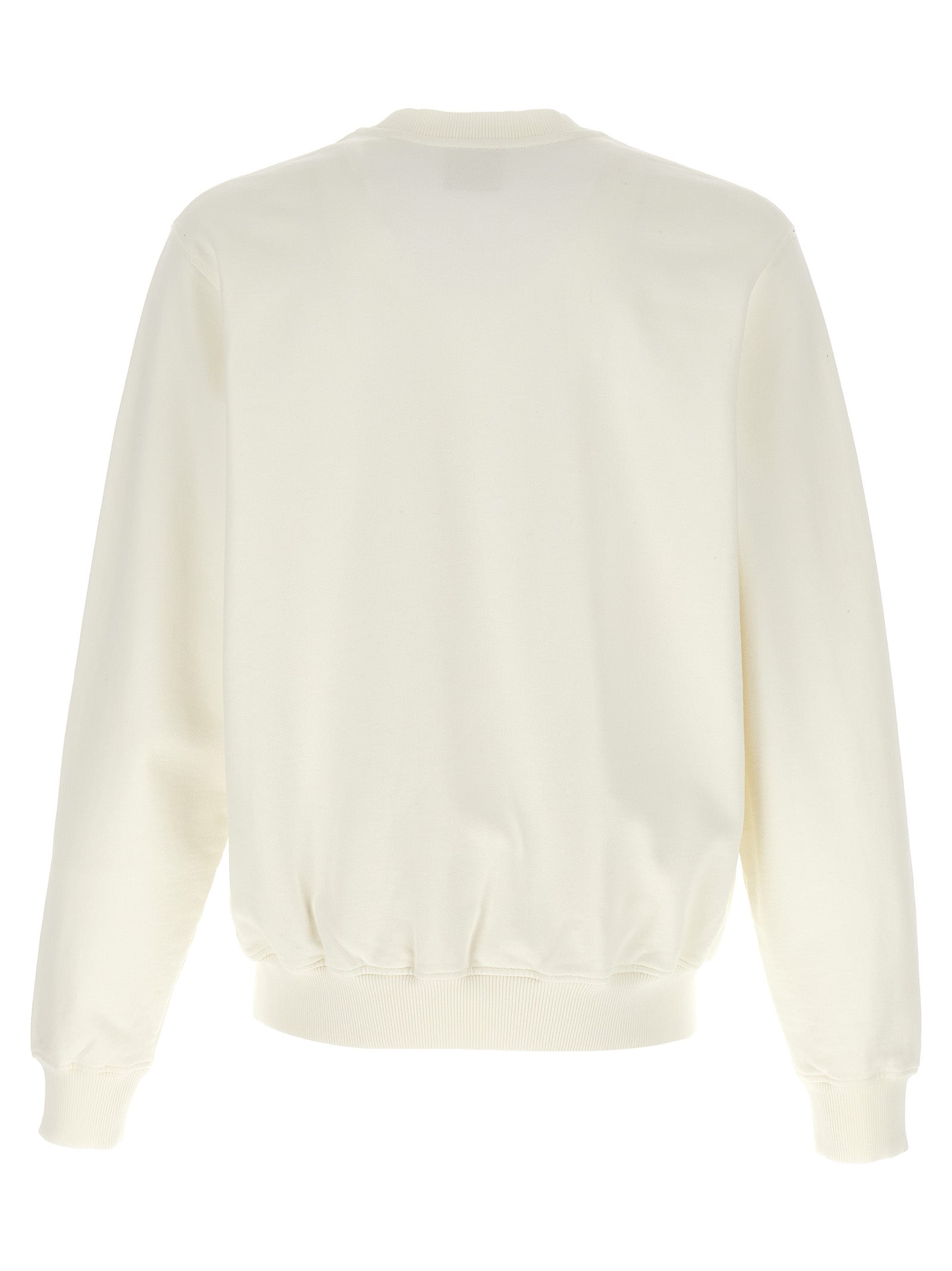 White Cotton Sweatshirt