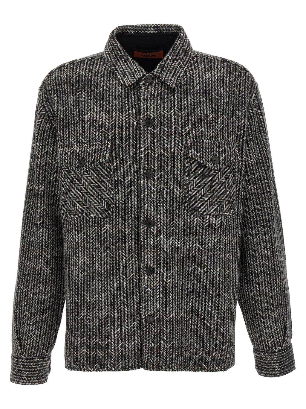 Gray Wool Blouse