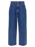 Blue Cotton Jeans Denim