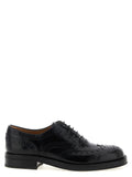 Black Calfskin Oxfords And Derbies