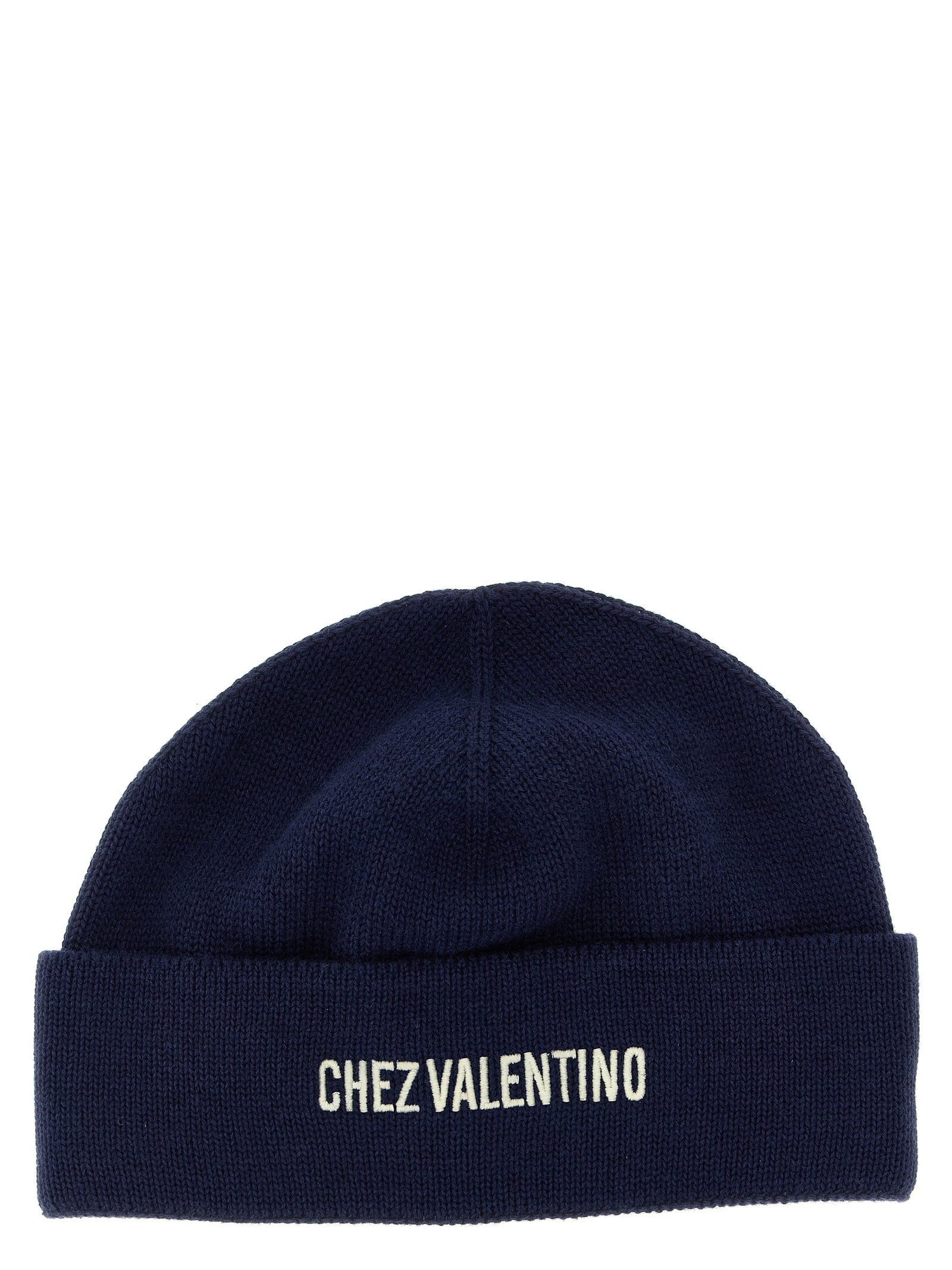 Blue Cotton Beanie
