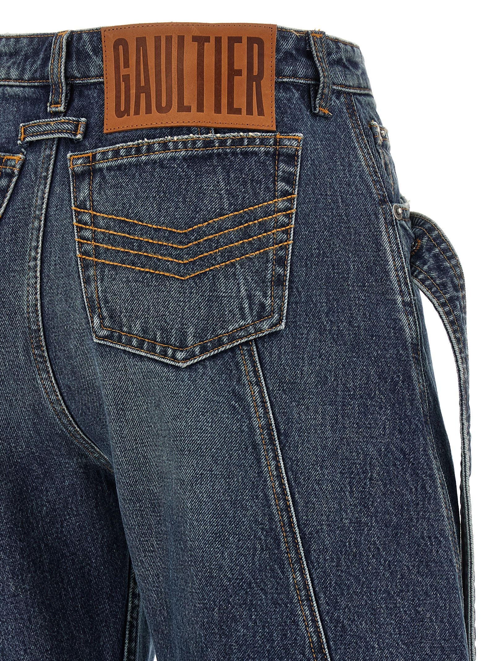 Blue Cotton Jeans Denim