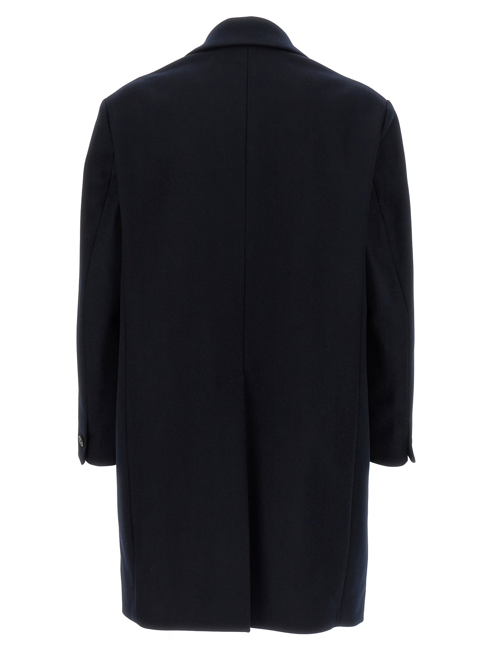 Blue Wool Coat