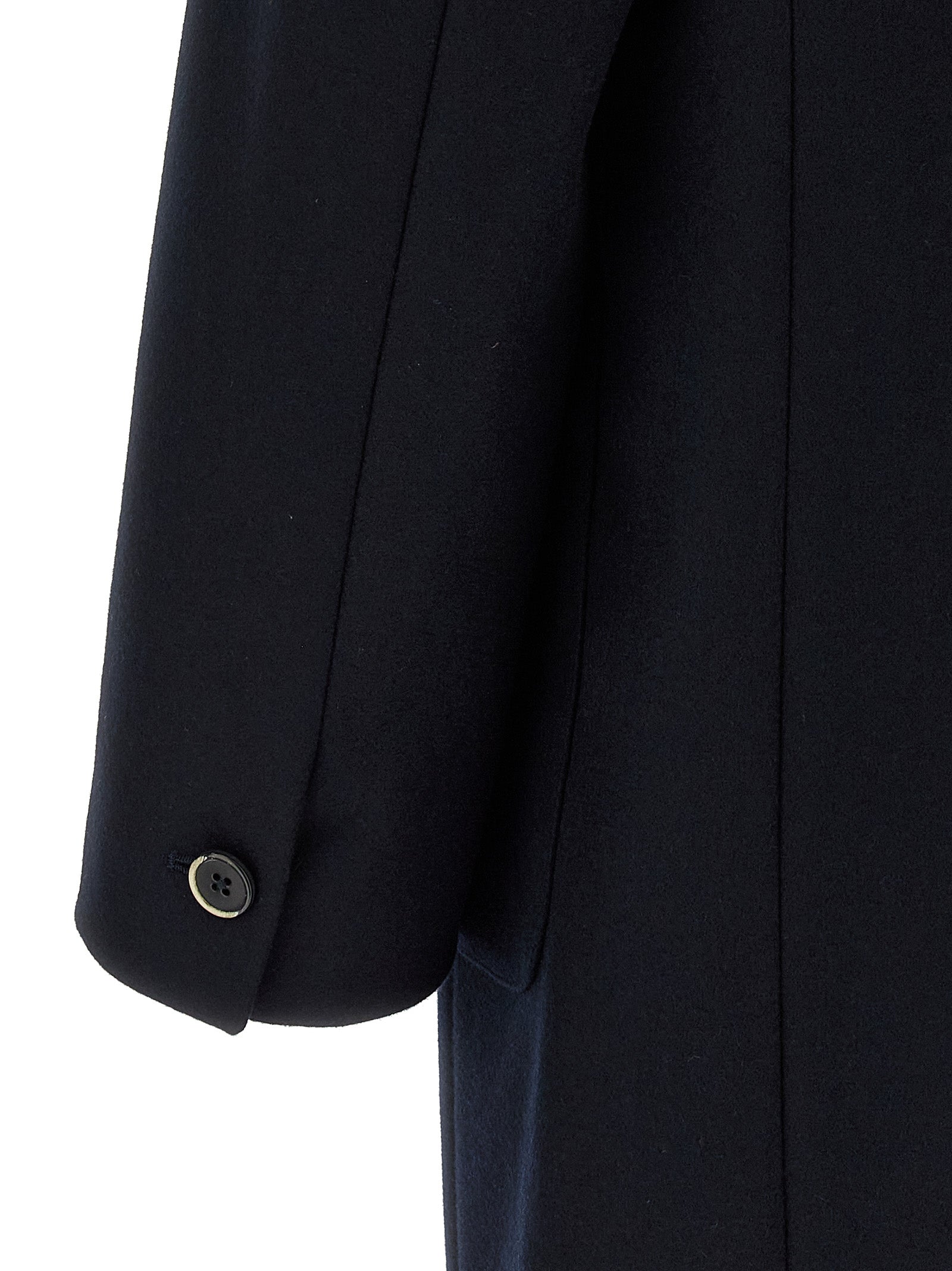 Blue Wool Coat