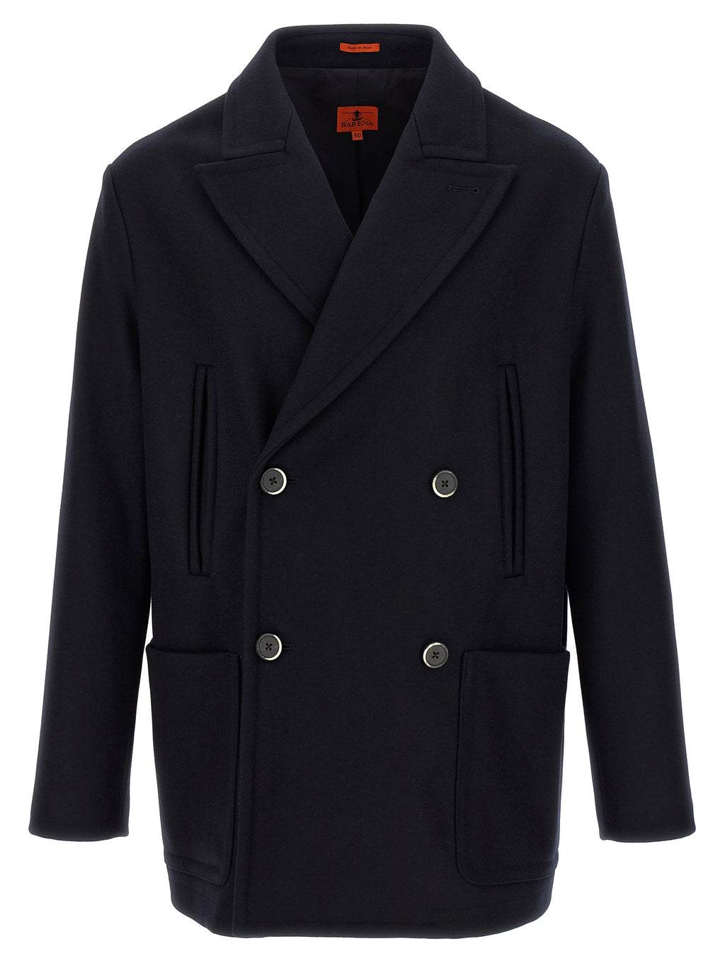 Blue Wool Coat