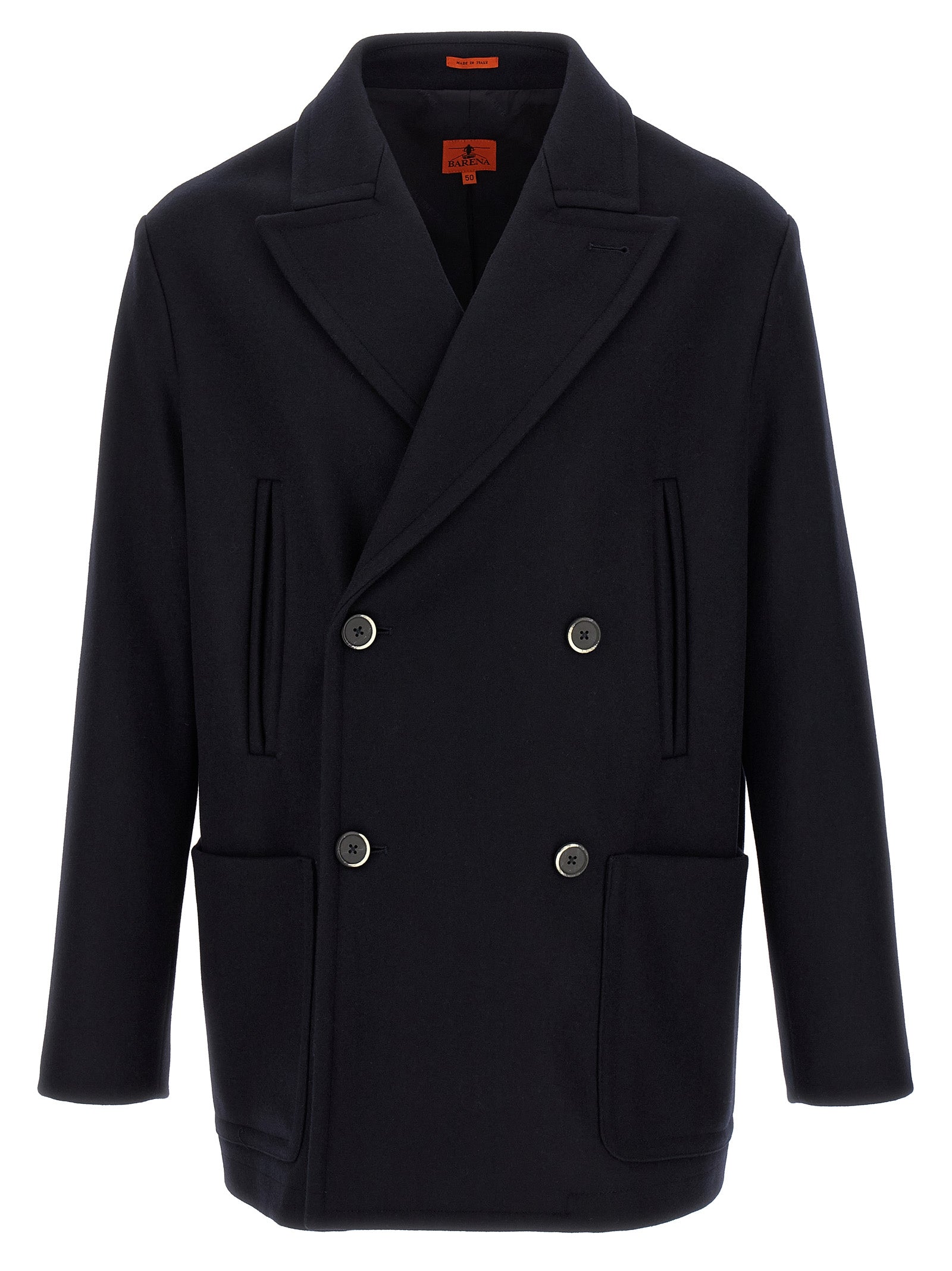Blue Wool Coat