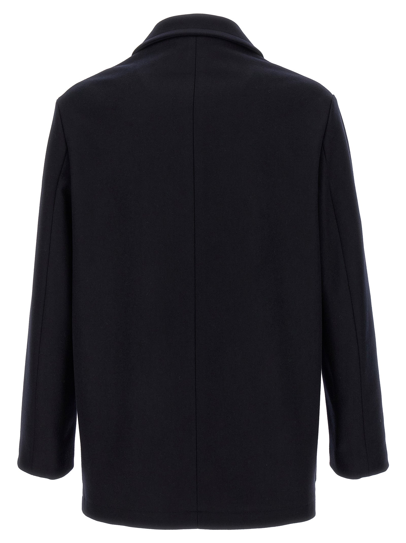Blue Wool Coat