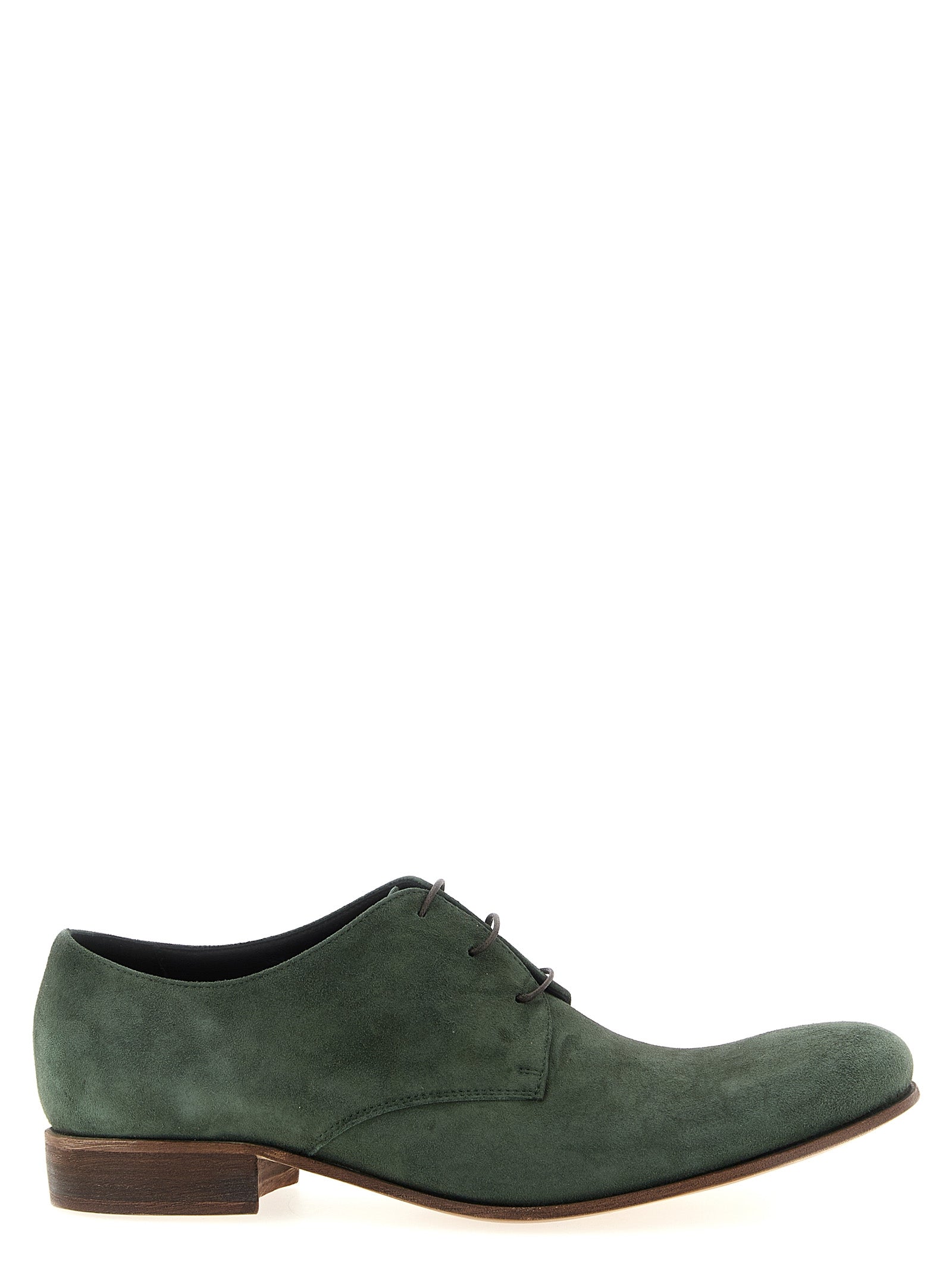 Bicolor Suede Leather Oxfords And Derbies