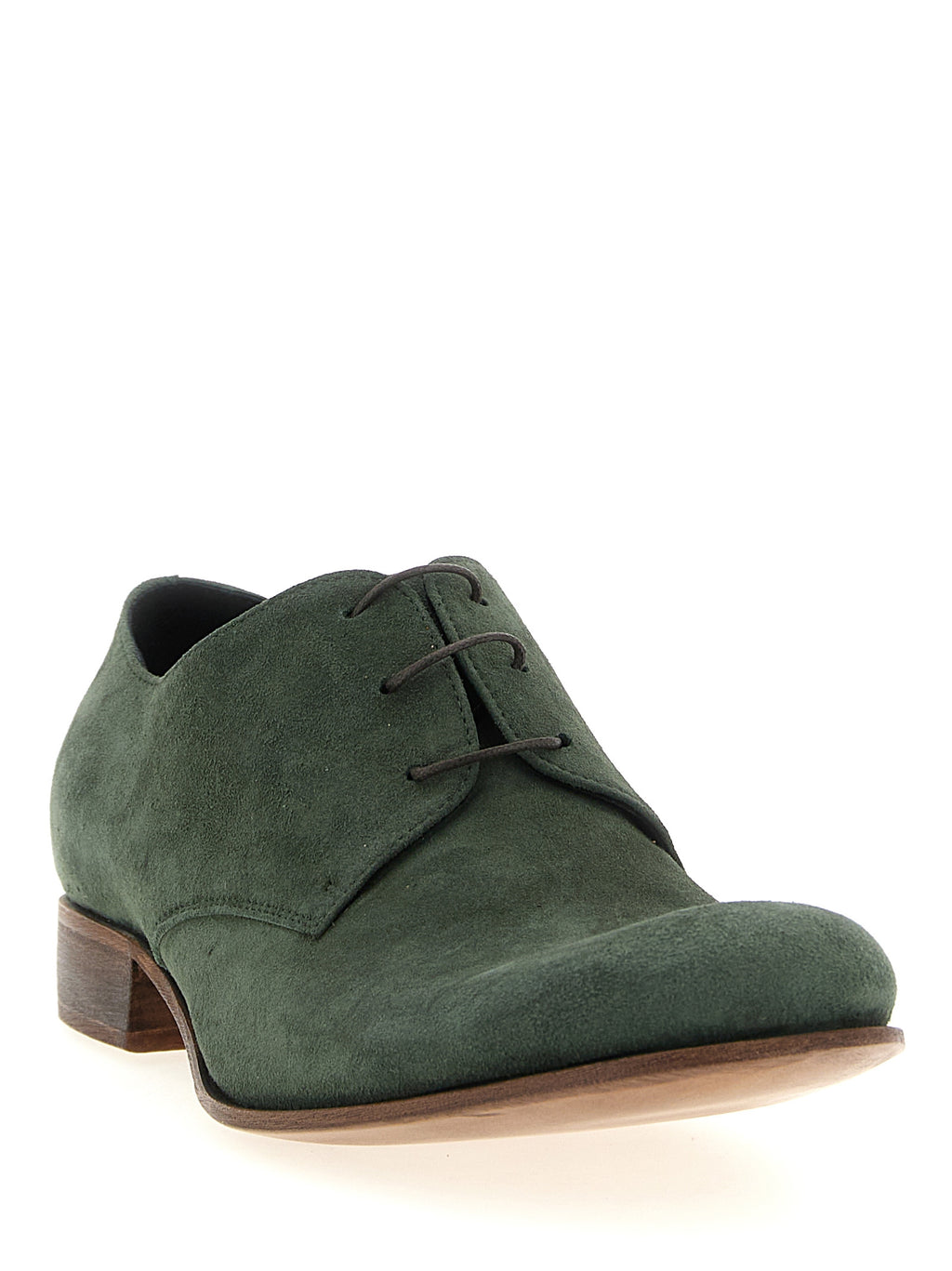 Bicolor Suede Leather Oxfords And Derbies