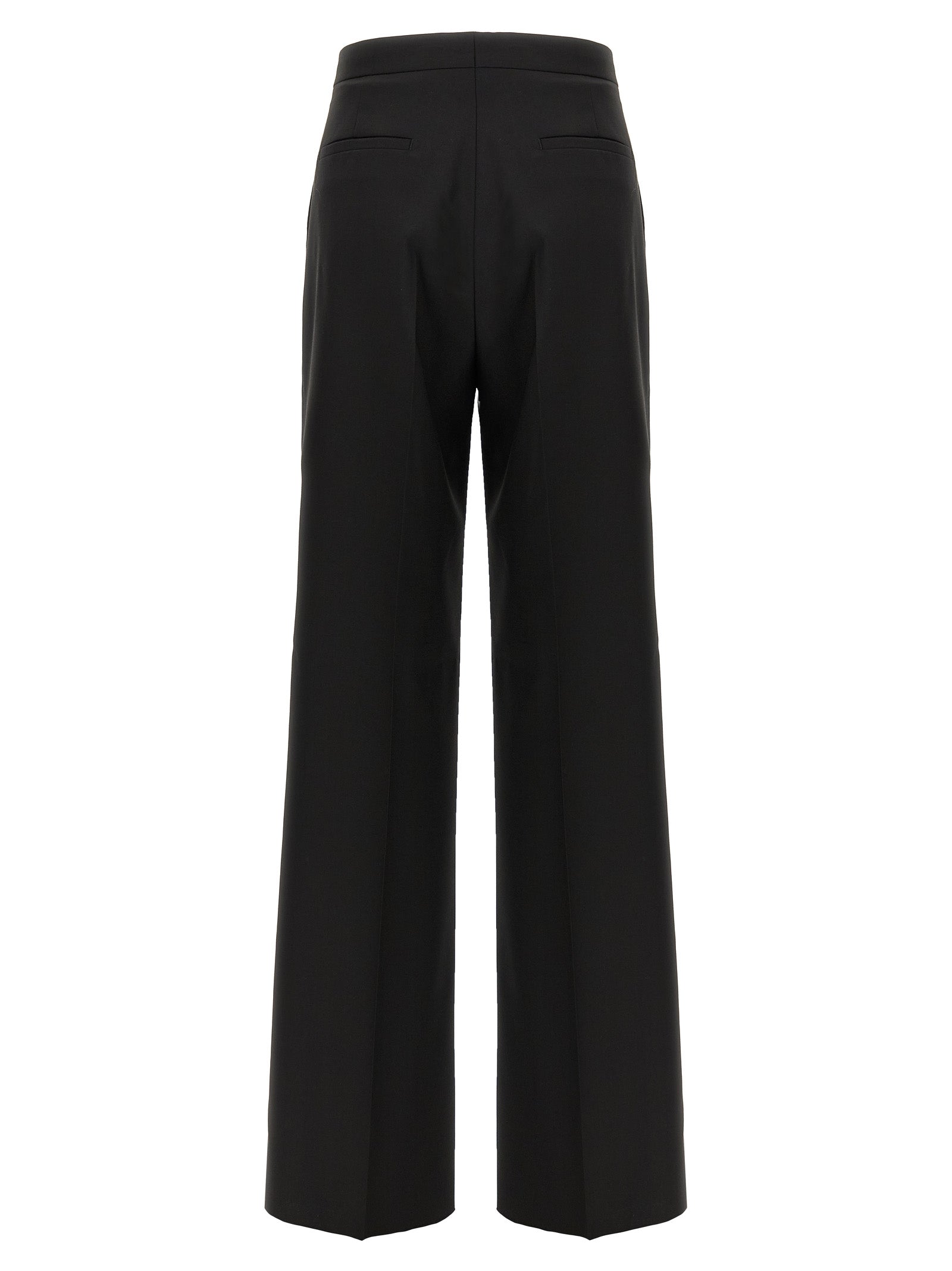 Black Virgin Wool Two-Piece Suit