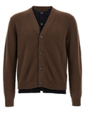 Brown Wool Cardigan