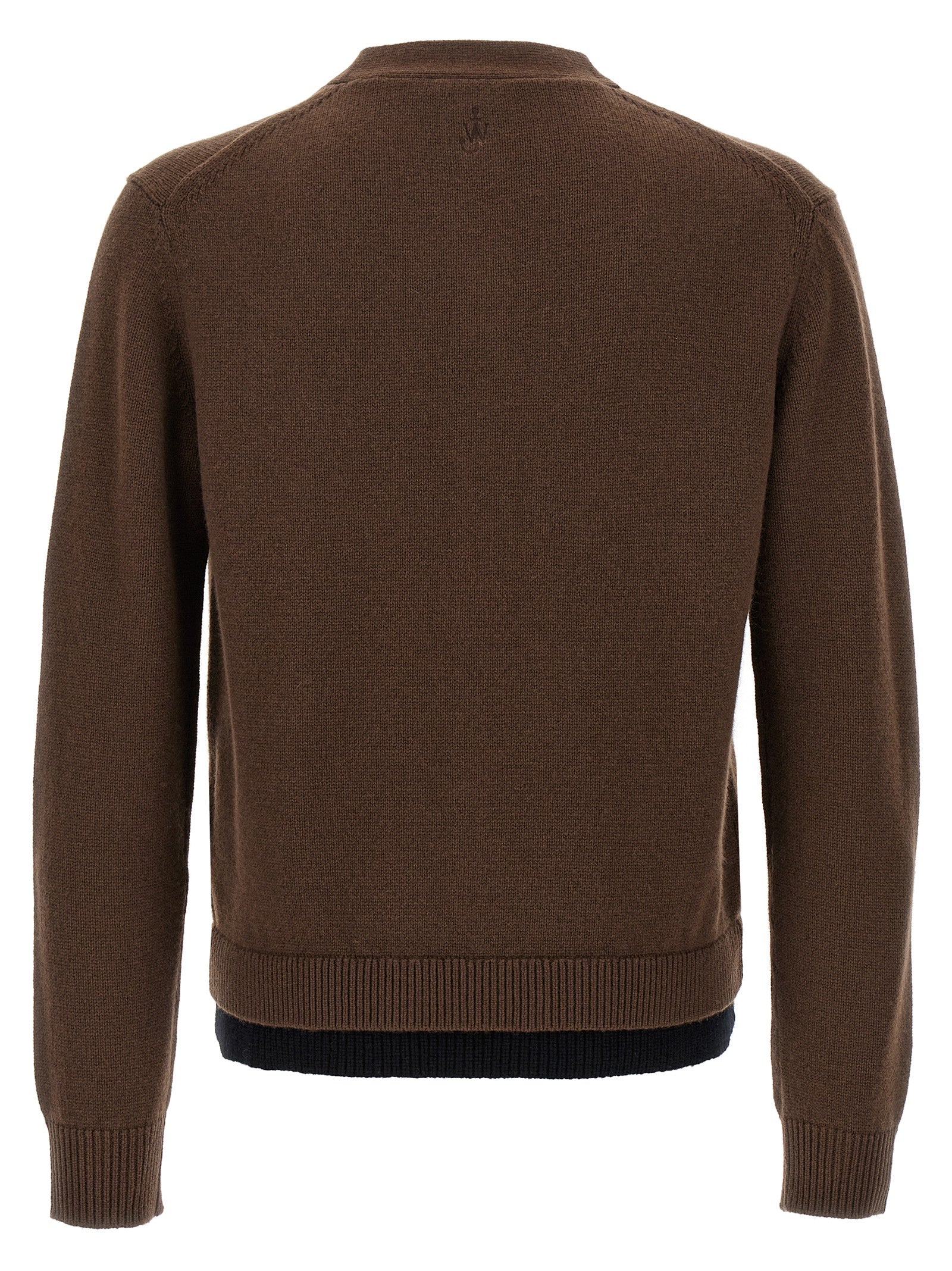 Brown Wool Cardigan