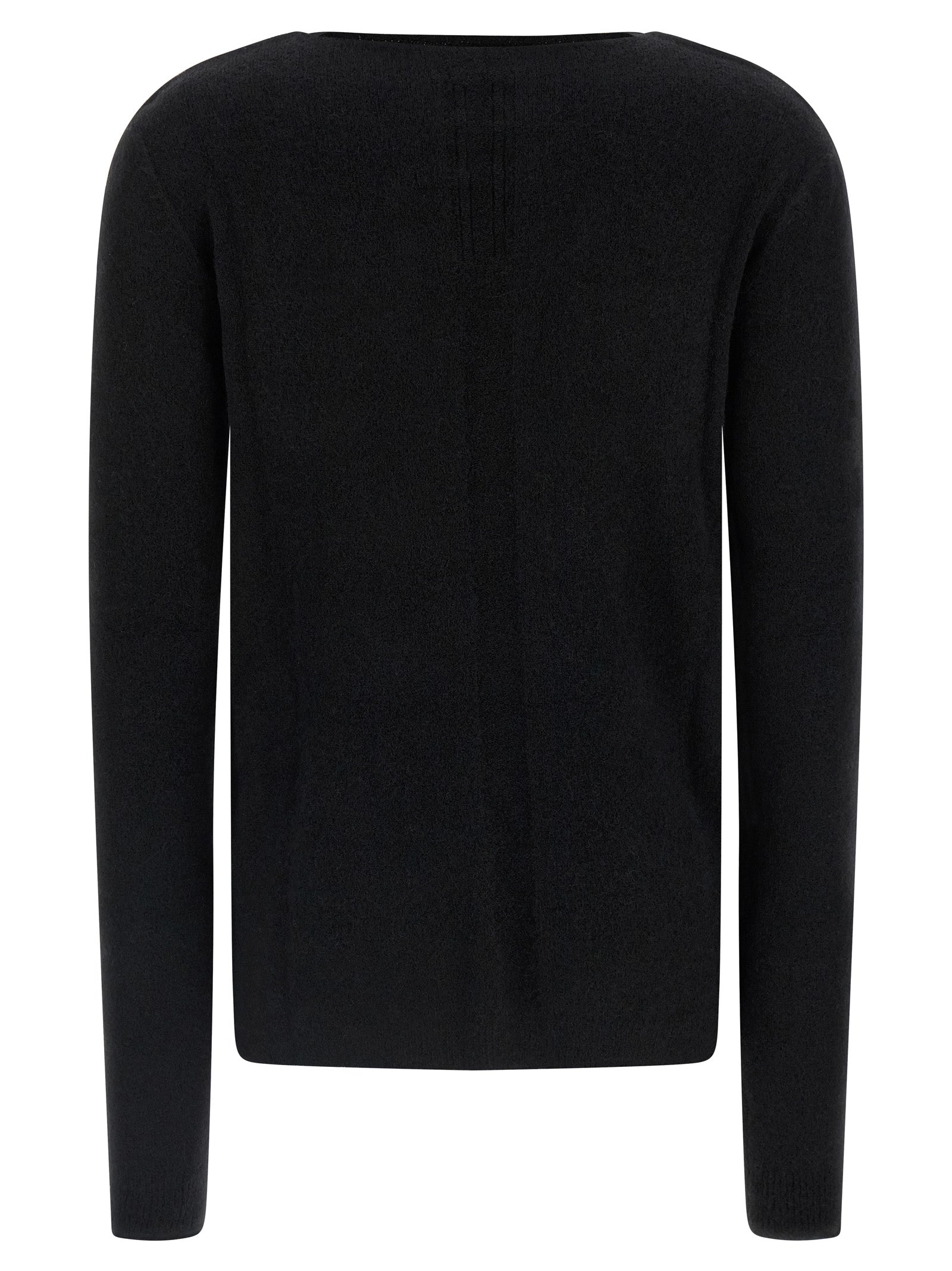 Black Wool Cardigan