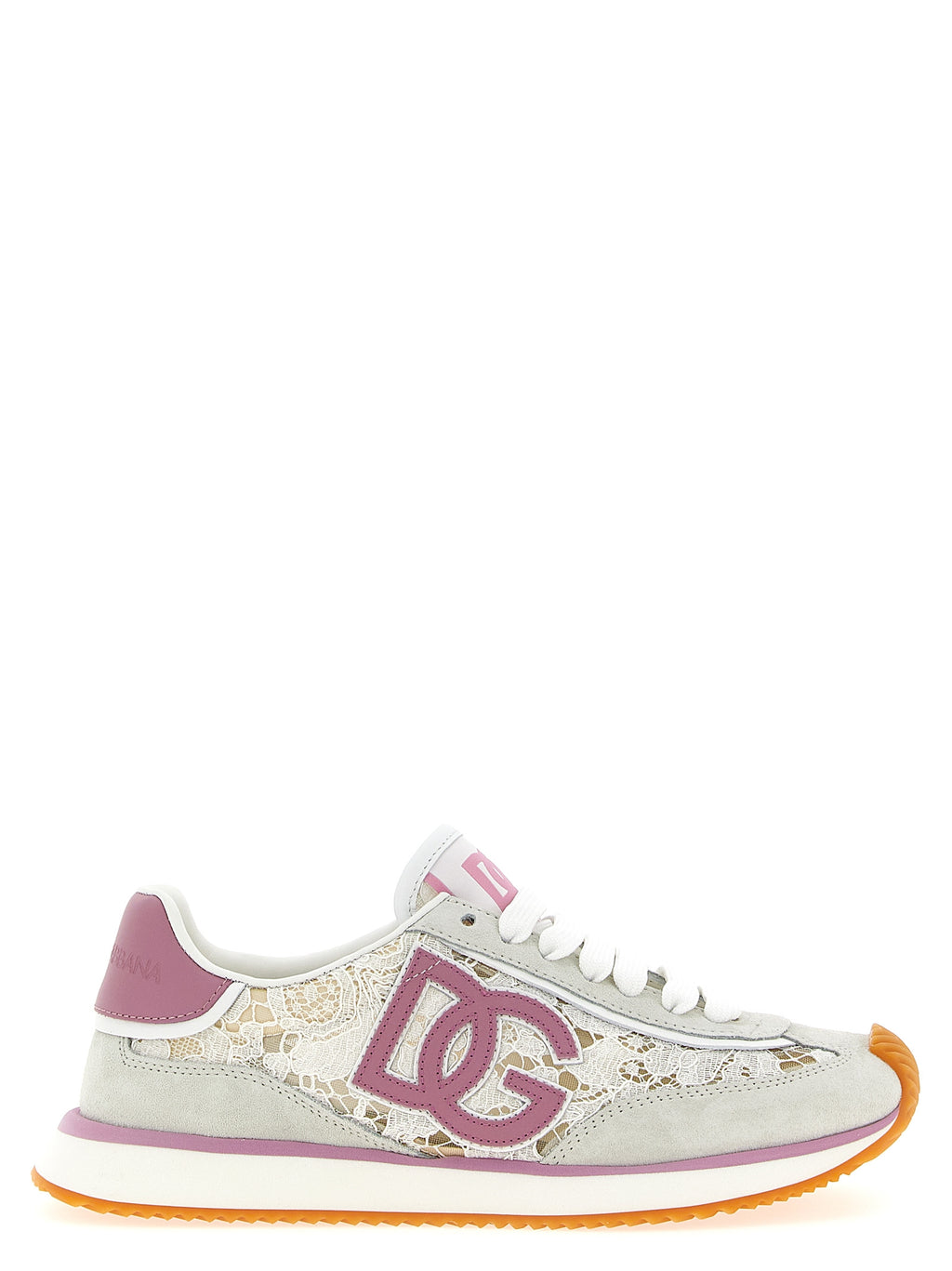 Multicolor Leather Athletic Sneakers