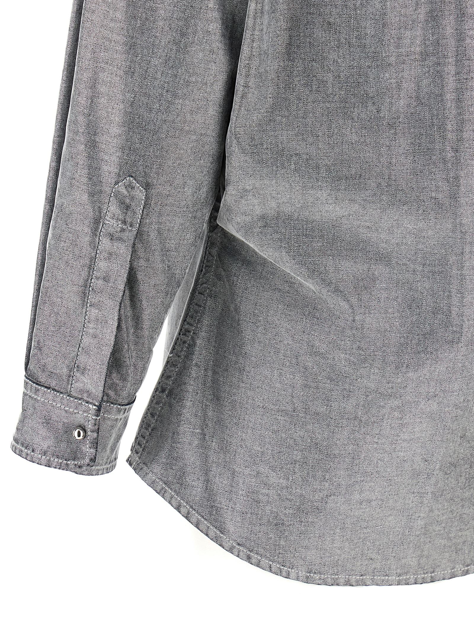 Silver Cotton Blouse