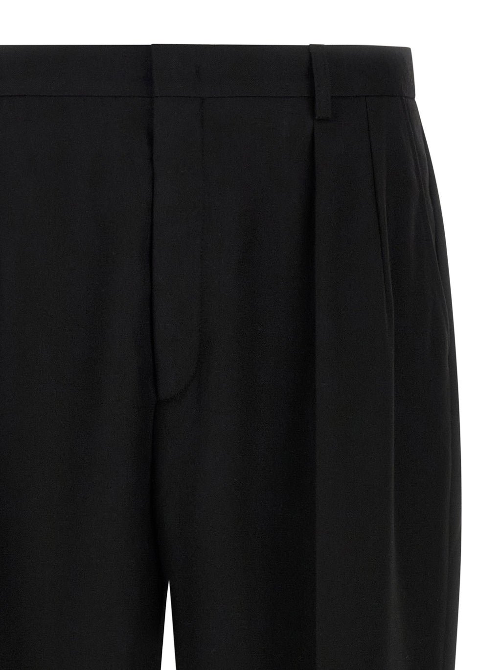 Black Polyester Dress Pants