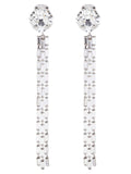 Silver Glass Earrings