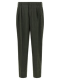 Bicolor Polyester Dress Pants