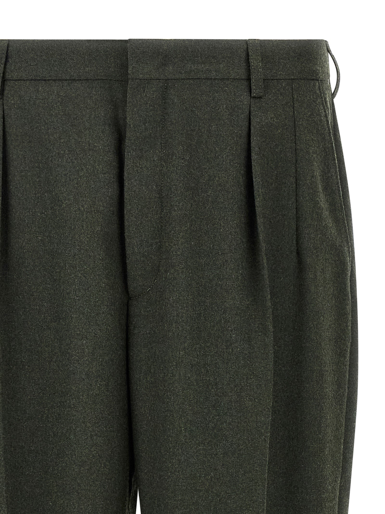 Bicolor Polyester Dress Pants
