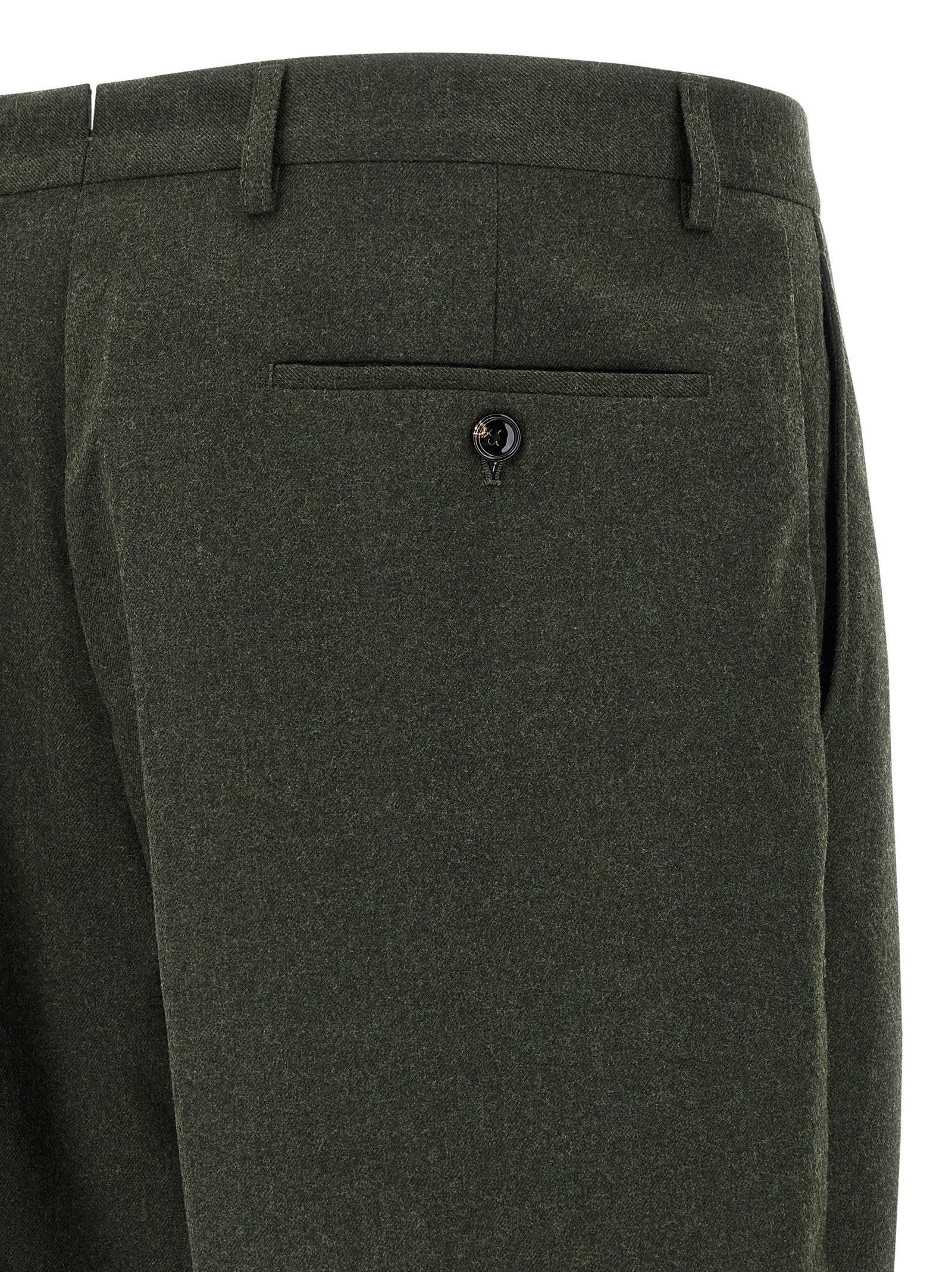 Bicolor Polyester Dress Pants
