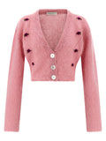 Multicolor Wool Cardigan
