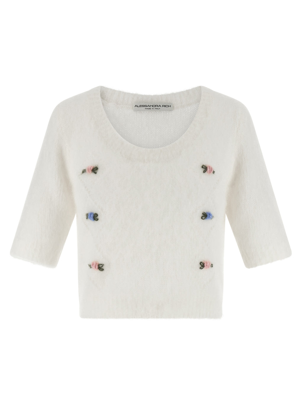 White Wool Cardigan