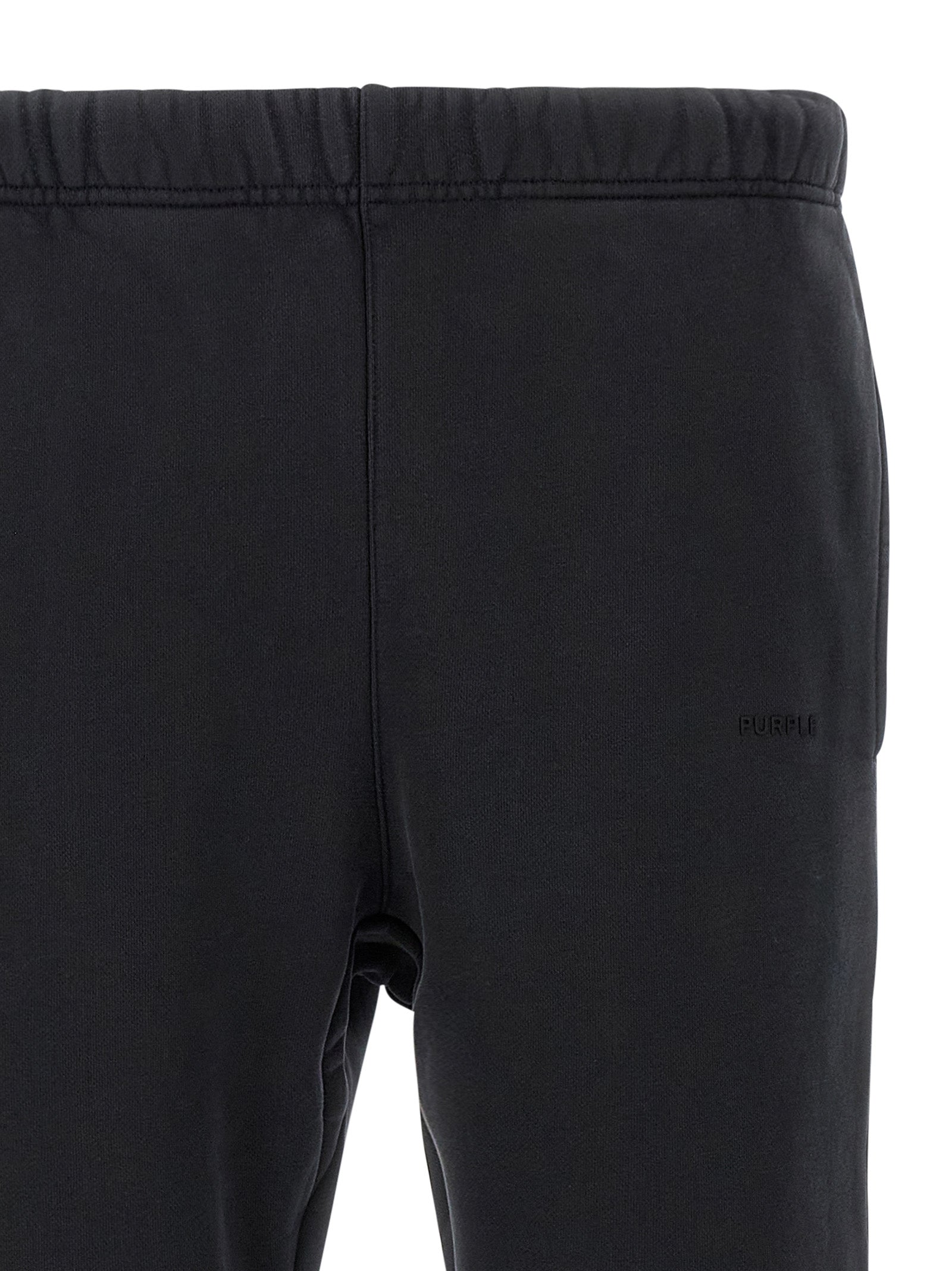 Black Cotton Joggers (Workout Pants)