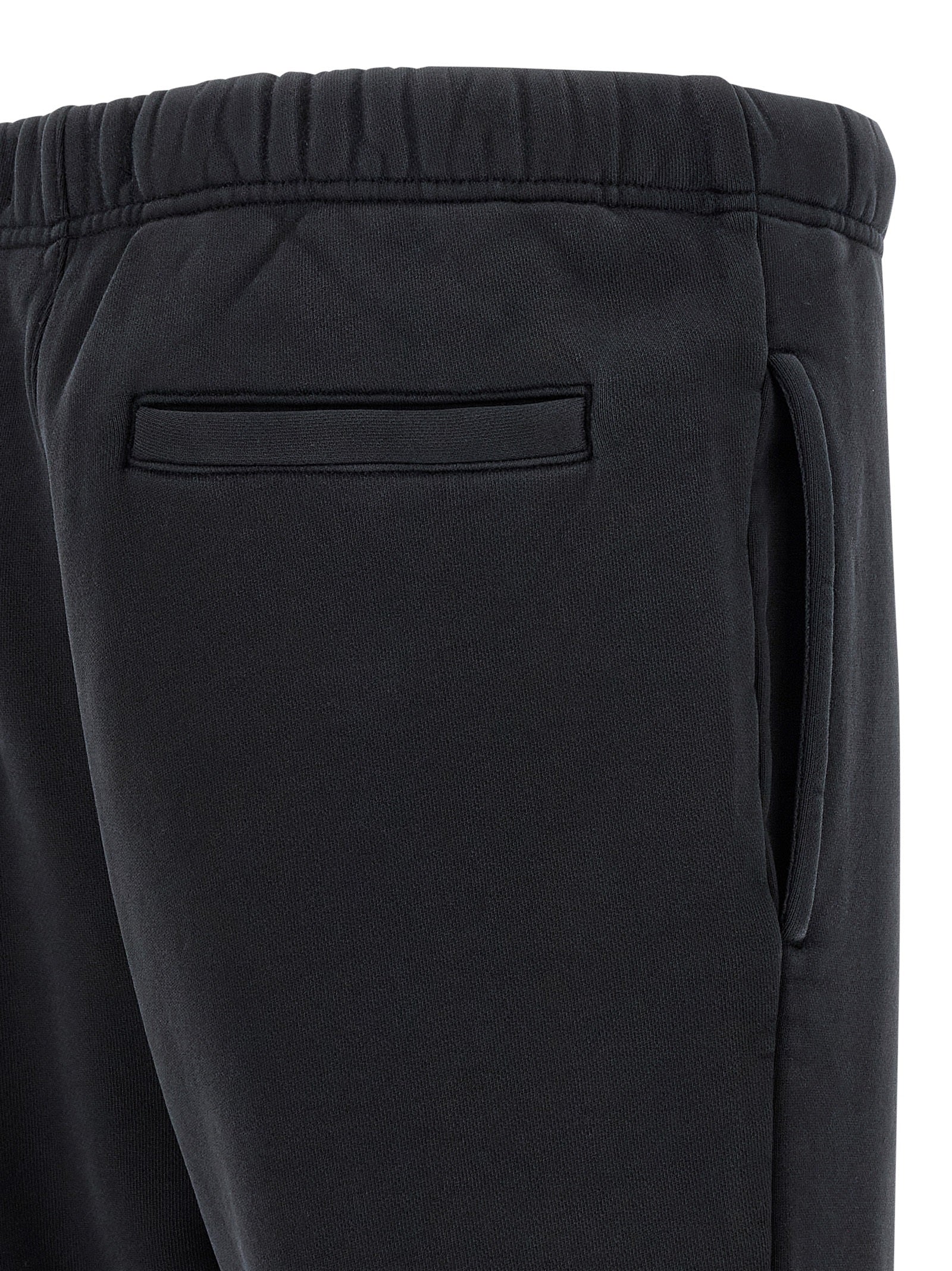 Black Cotton Joggers (Workout Pants)