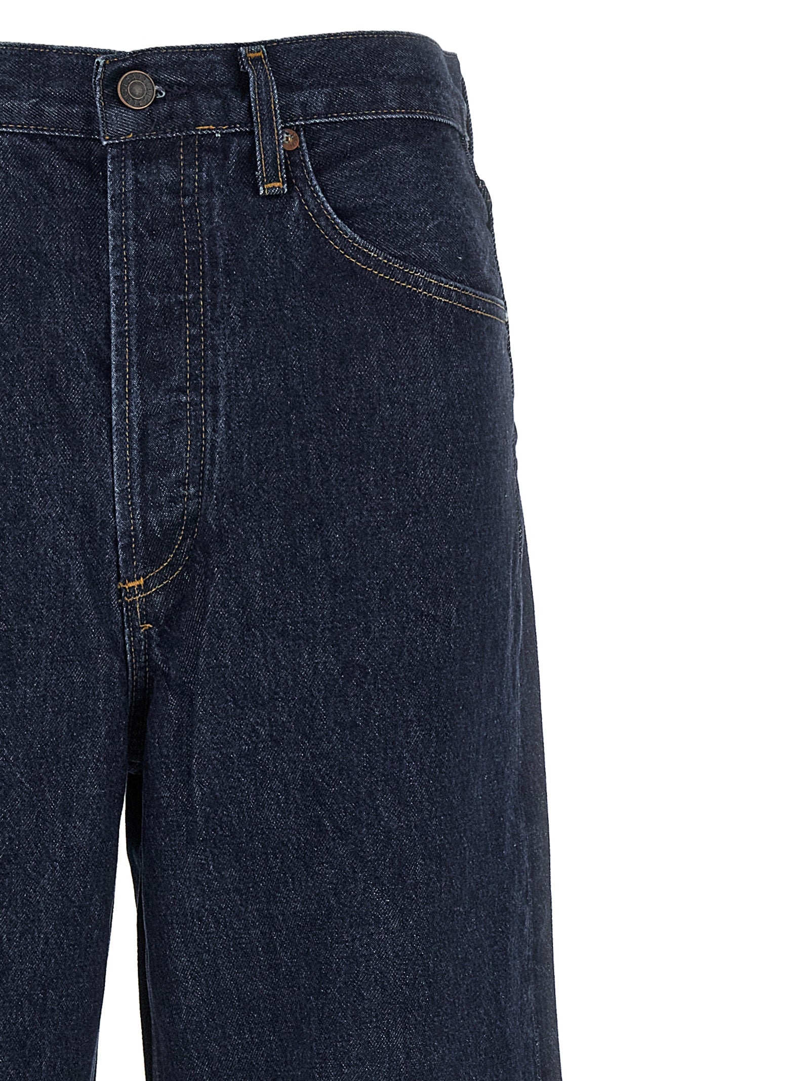 Blue Cotton Jeans Denim