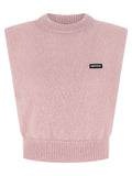 Multicolor Wool Sleeveless Jacket