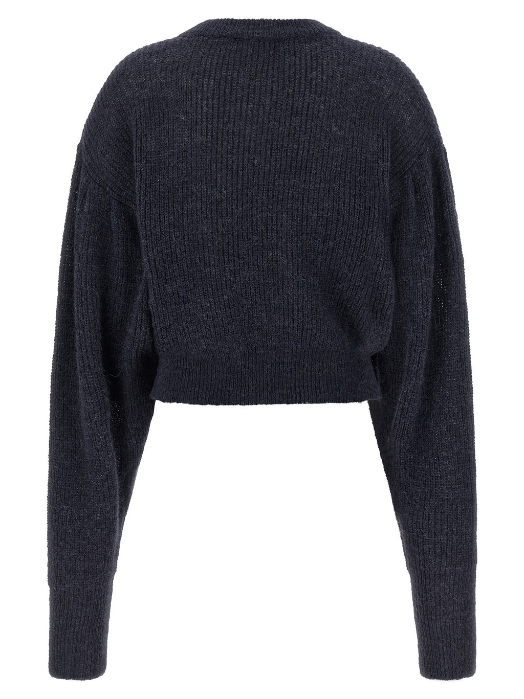Blue Wool Cardigan