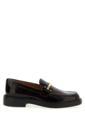 Bordeaux Calfskin Slip-On Loafers