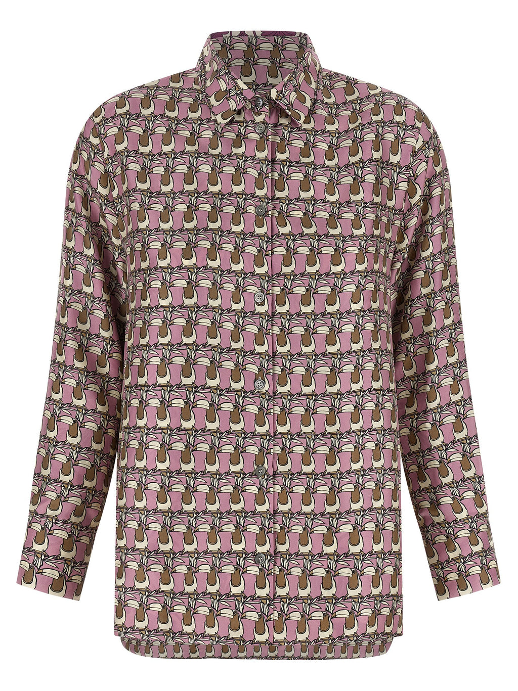 Multicolor Silk Blouse