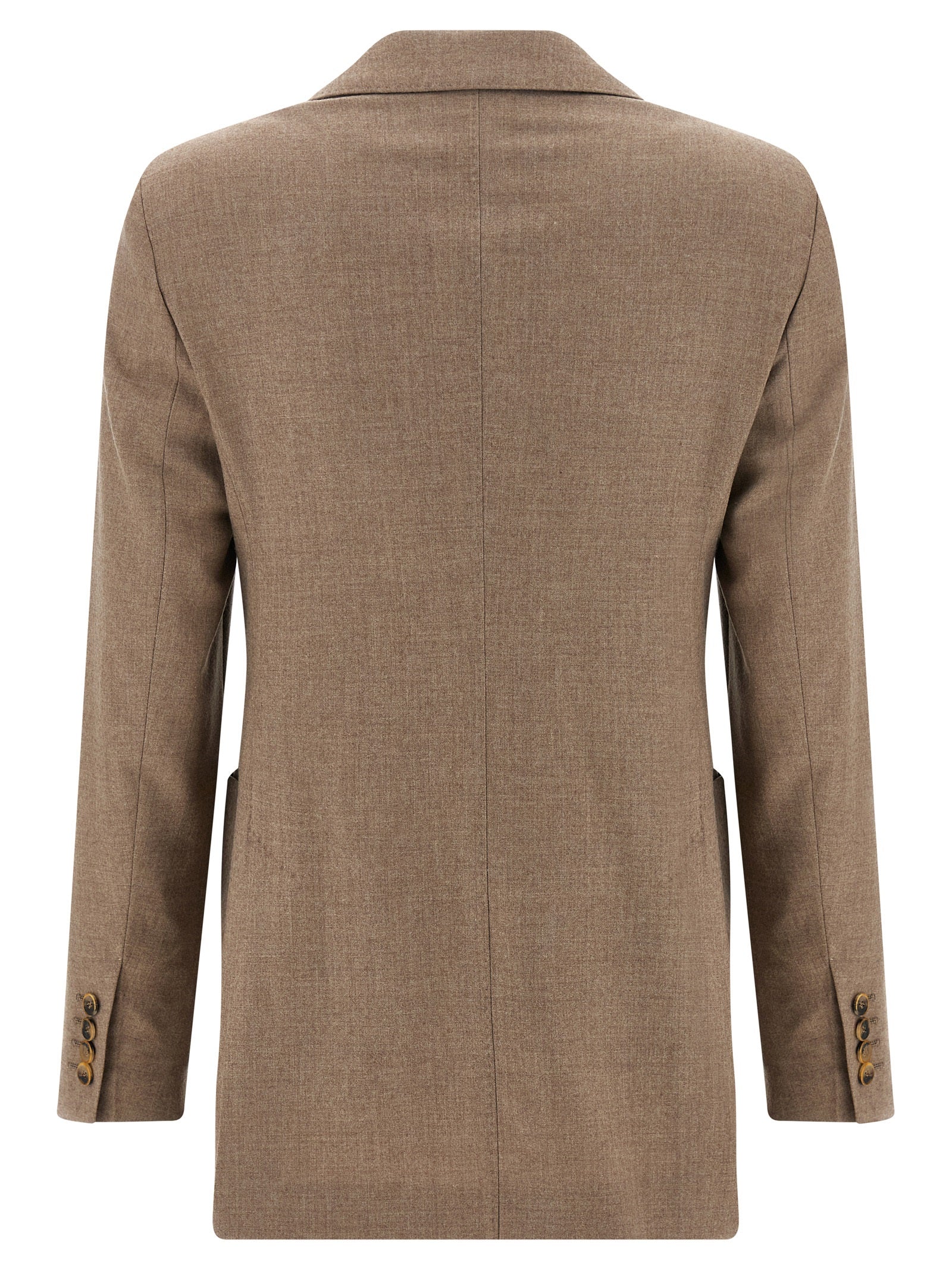 Beige Cashmere Blazer