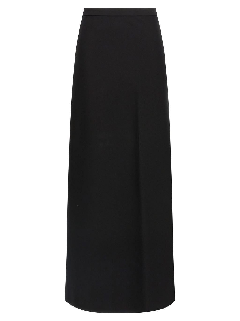 Black Viscose Mini Skirt