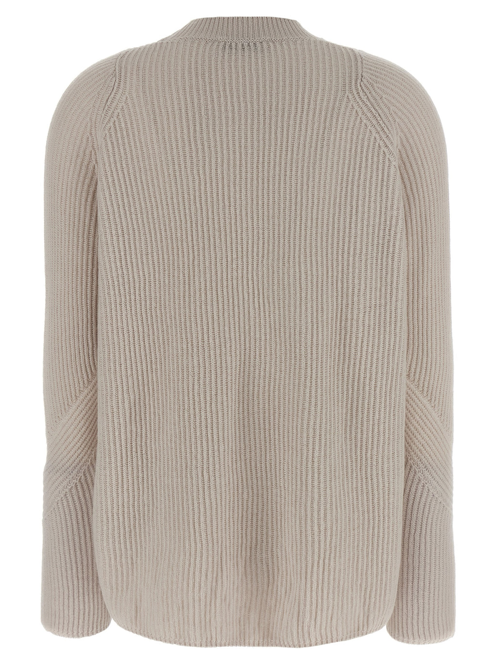 Beige Wool Cardigan
