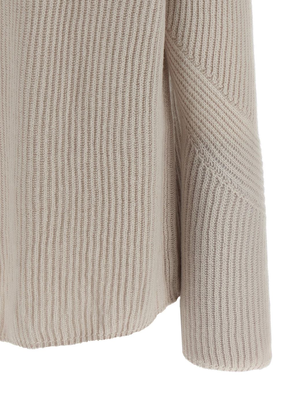 Beige Wool Cardigan