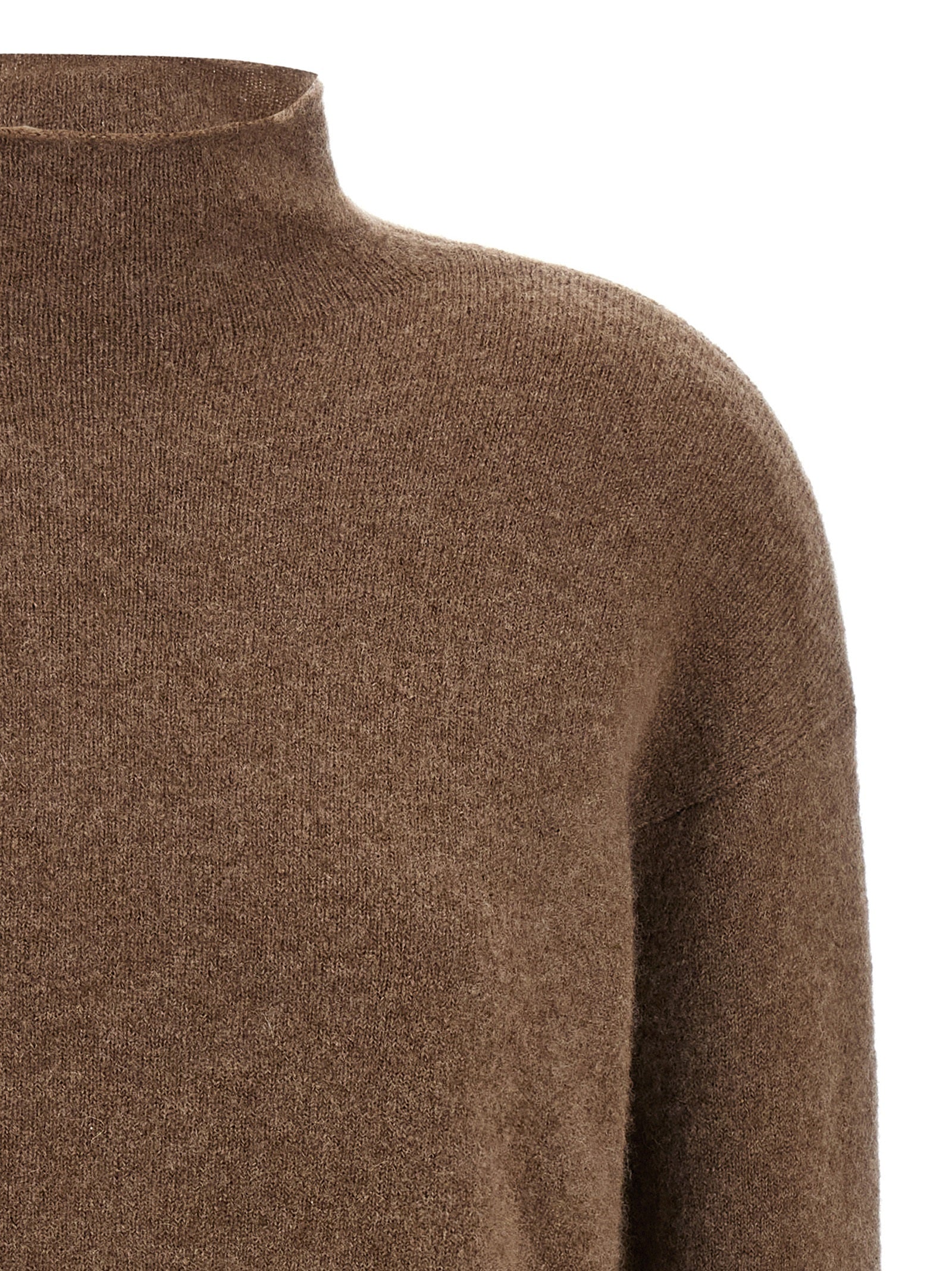 Brown Cashmere Cardigan