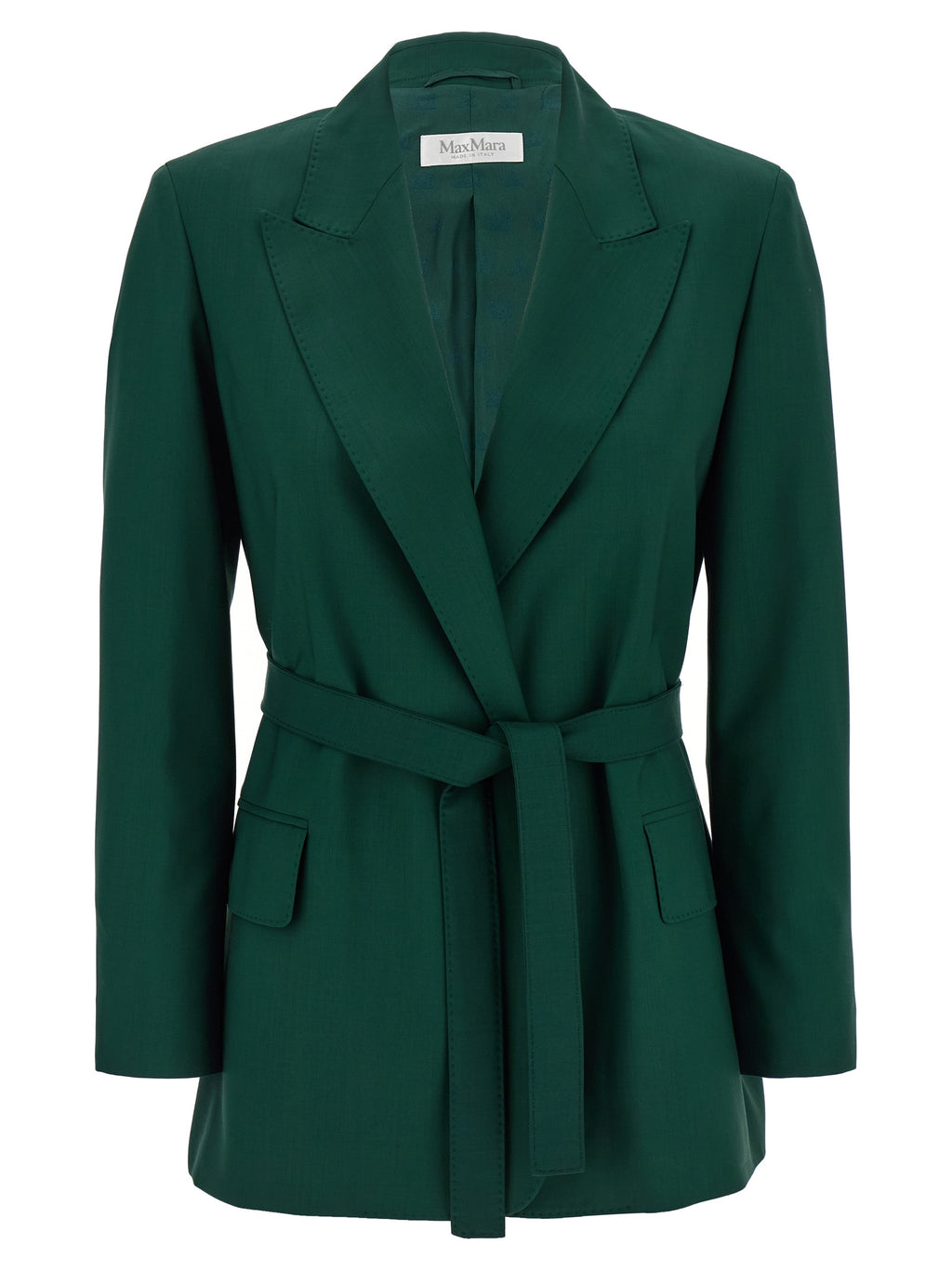 Bicolor Virgin Wool Blazer