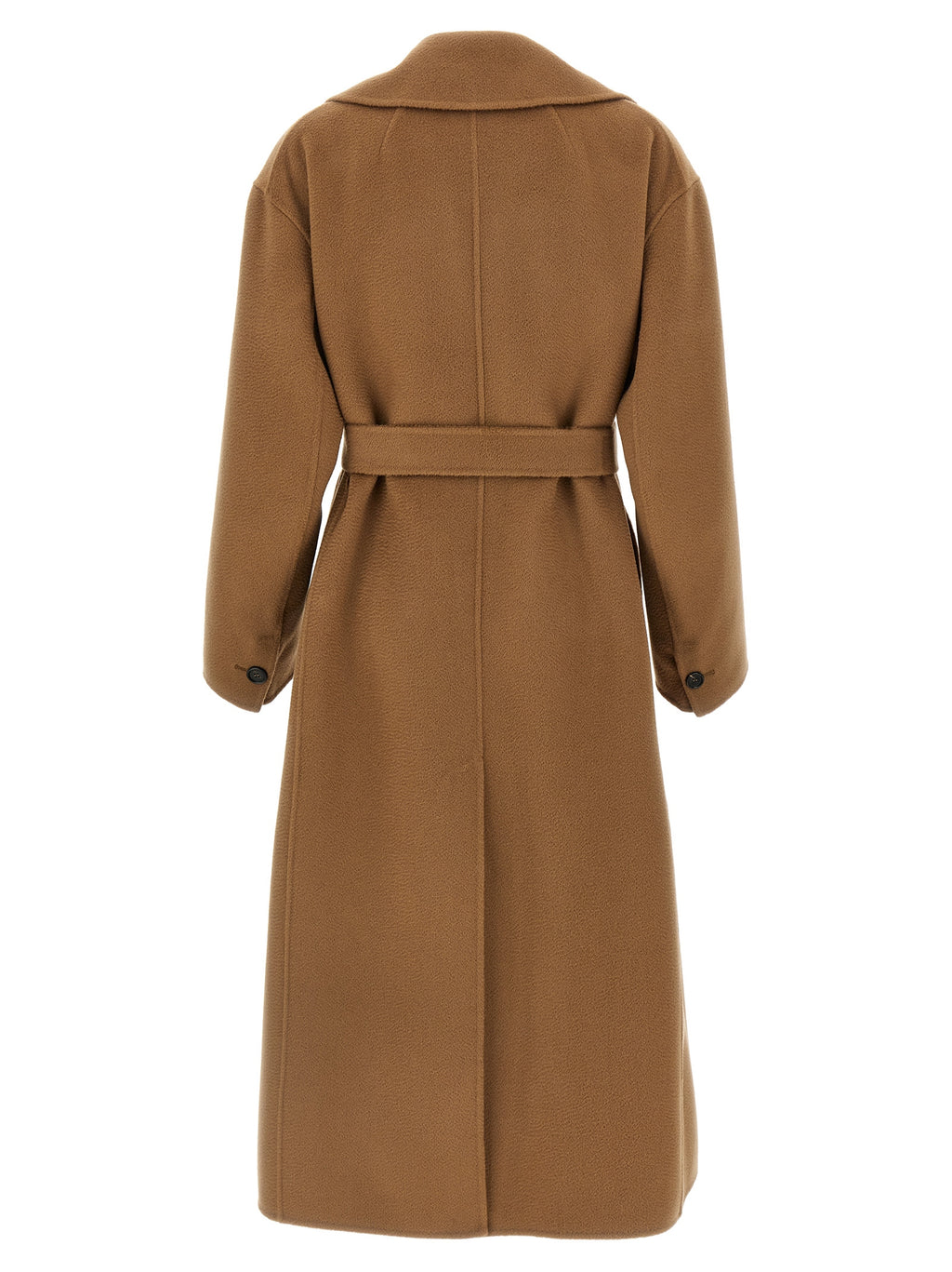 Brown Virgin Wool Coat