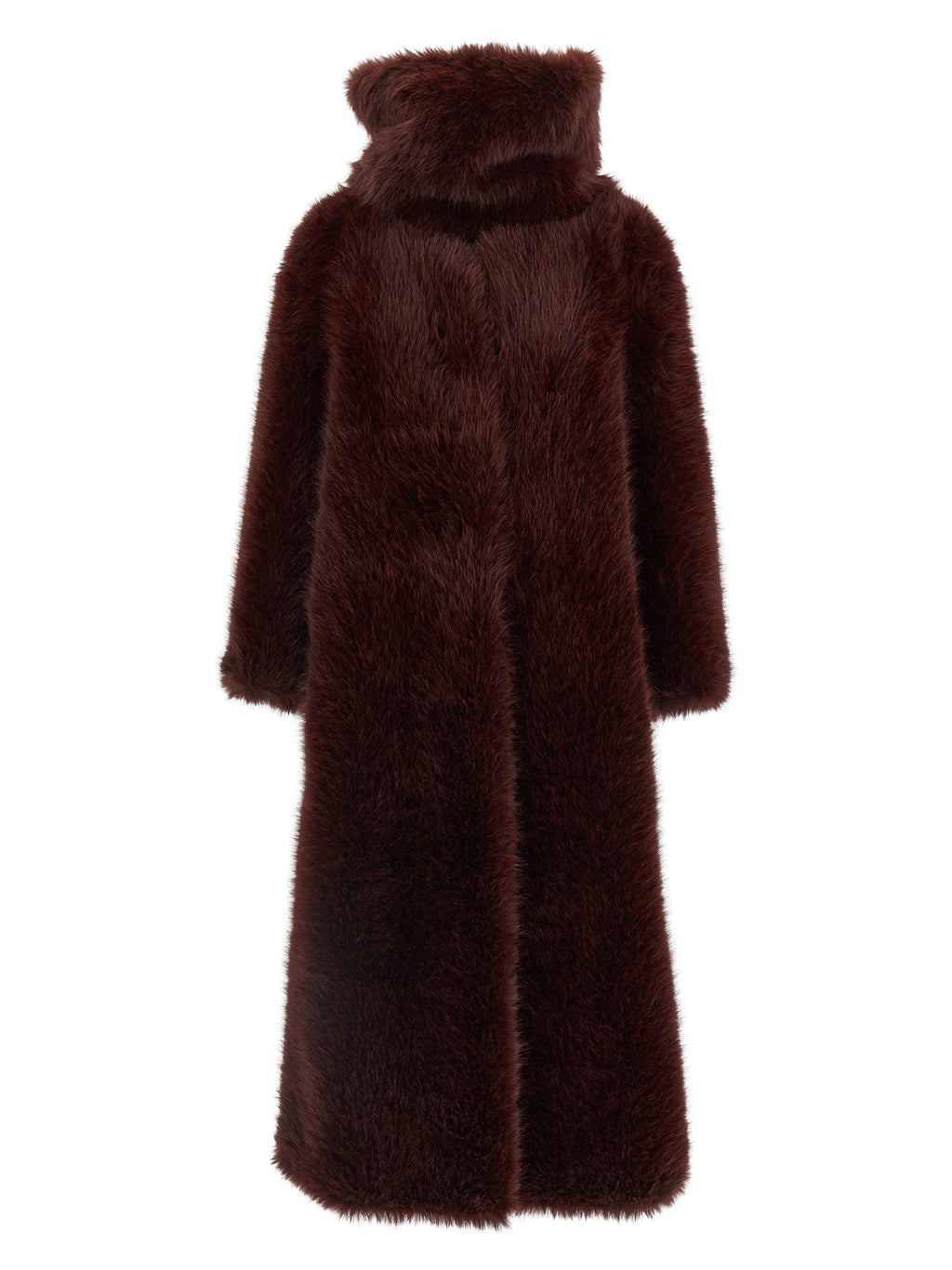 Bordeaux Polyester Coat